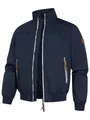 Indicode Herren Ivano Jacke mit Stehkragen und Reißverschluss | Übergangsjacke für Männer Navy, M