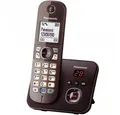 Panasonic KX-TG6821GA - Telefon - mocca braun Festnetztelefon (DECT)