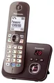 Panasonic KX-TG6821GA Mocca-Braun mit AB ECO-DECT Schnurlostelefon.B-Ware