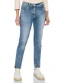 Cecil Slim Fit Jeans mit Detail Authentic Used wash 34