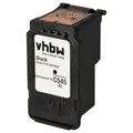 vhbw Tintenpatrone Schwarz kompatibel mit Canon Pixma TS3451, TS3452, TS3453 Drucker (wiederaufgefüllt, 12ml)
