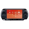 PSP - Konsole Street E1000er #schwarz / Charcoal Black + Stromkabel