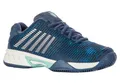 KSwiss Tennisschuhe Hypercourt Express 2 HB Clay/Sandplatz 2024 tealblau/weiss Kinder, Größe Euro (US): 34 (2,5)