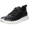 Ecco Schnürschuh Modischer Schnitt schwarz 46 EU