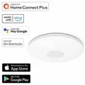 Hama LED Deckenleuchte WiFi LED Deckenleuchte 40W / 217W dimmbar, WLAN Verbindung, Deckenlampe rund 40W = 217W,Dimmbar, Smart Home weiß