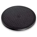 Hama Universal-Drehteller, 360° drehbar (Drehscheibe geeignet für Büro, Zuhause, Hobby, PC-Monitor, Küche, Pflanzen, Blumentöpfe UVM., Drehplatte mit Durchmesser 32 cm, bis zu 80 kg, rund) Schwarz