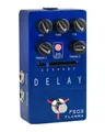 FLAMMA FS03 E-Gitarre Delay Effektpedal mit Looper Stereo Digital Sound 6 Delay Effekte speicherbar Preset Tap Tempo Trail On True Bypass für Pedalboards