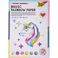 Folia Motivpapier Rainbow irisierend (120 g/m², 12x) (12049)
