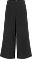 - MAC JEANS - CORALIE, Floating crepe - Wide Fit - 3493-00-0231L-090 - schwarz Größe 44/OL