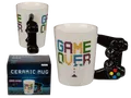 Origineller Keramik Becher Game Over Kaffeetasse Tasse mit Game Controller Griff