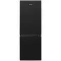 Bomann Kühl-Gefrier-Kombination, Schwarz, Metall, 1 Schublade(n) Schubladen, 49.5x143x56.2 cm, Abtauautomatik, LED-Innenbeleuchtung, Eiswürfelschale, höhenverstellbare Füße, Türanschlag wechselbar, Küchengeräte, Küchenelektrogeräte, Kühl- & Gefrierschränke, Kühlschränke, Standkühlschränke