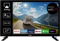 Reflexion 27 Zoll (70 cm) rahmenloser LED-Smart TV (webOS) inkl. DVD-Player, DVB-S2/C/T2 HD Tuner mit Bluetooth, 68,6 cm (27"), 1920 x 1080 Pixel, LED, Smart-TV, WLAN, Aluminium, Schwarz