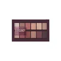 Maybelline New York Lidschatten Palette, The Nudes Palette, 12 Farben, The Burgundy Bar