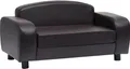 vidaXL Hundesofa Braun 80x50x40 cm Kunstleder