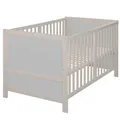 roba Kombi-Kinderbett EASY SLEEP 70x140 inkl. Umbauecken - Hellgrau