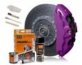 Foliatec Bremssattel Lack Set, Hitzebeständig, Komplettsatz für 4 Bremssättel, deep violet, 7-teiliges Set