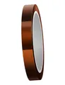Kapton Klebeband für Sublimation, Löten und Pulverbeschichtung 10 mm x 33 m