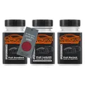 Autolack Lackstifte für Mercedes Daimler Benz 3483 Vulkanrot Metallic 3 x 50ml