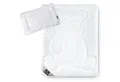 SEI Design Babybettdecke Baby Kinder Bett-Set Decke 100x135 + Kissen 40x60, Füllung: Polyester, Bezug: weichste Mikrofaser, Kochfest