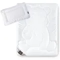 Sei Design Bett SET Kopfkissen 40x60 + Bettdecke 100x135 Mikrofaser Pandabär