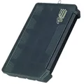Meiho VS-3020 ND 25,5x19x4cm schwarz - Kunstköderbox für Softbaits & Hardbaits, Tacklebox für Raubfischköder, Angelbox für Angelzubehör, Box