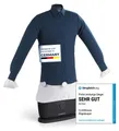 CLEANmaxx Bügler mit Timerfunktion für Hemden & Blusen - silber/schwarz