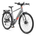 TELEFUNKEN UH200 E-Urban-Bike 28" aluminiumgrau