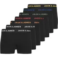 JACK AND JONES JACK&JONES Jungen Boxershorts, 7er Pack - JACBASIC TRUNKS, Baumwollmischung, Logobund