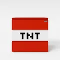 Minecraft - Kommode mit 3 Schubladen, TNT Würfel, rot/weiß