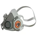 3 M Deutschland GmbH 3M Halbmaske 6000, Atemschutzmaske aus leichtem, angenehm zu tragendem, elastomerischem Material, 1 Stück, Größe M 6200M