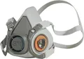 3M 6200M Atemschutz Halbmaske Halb-Maske Maske ohne Filter Größe: M EN140 DIN140