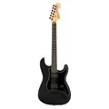 Fender 0114545706 Jim Root Stratocaster E-Gitarre mit Griffbrett aus Ebenholz – flach schwarz