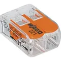 Wago - 221-412-1 221 Verbindungsklemme Flexibel: 0.14-4 Mm¬≤ Starr: 0.2-4 Mm¬≤ Polzahl: 2 1 St. Transpar