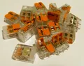 Wago 221-412 Verbindungsklemme 22 Stück 2 Leiter flexibel: 0.14-4mm² starr: 0.2