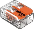 WAGO 221-412 COMPACT-Verbindungsklemme 2-Leiter 0,14-4mm² 100 Stück
