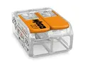 WAGO Klemme 2-fach 0,14–4 mm² | Hebelklemme | Verbindungsklemme | Original |