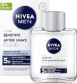 NIVEA MEN Sensitive After Shave Fluid, Gesichtspflege nach der Rasur für empfindliche Männerhaut, beruhigende Hautpflege zur Linderung von Hautirritationen (100 ml)