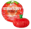 Bear Fruits Haarmaske Strawberry - Hair mask + cap 10er-Pack