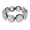 Swarovski Harmonia Armband, Kristalle im Kissenschliff, Weiss, Metallmix
