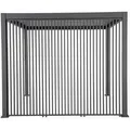 Pergola-Lamellenwand ca. 93x240 cm Anthrazit