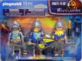 Playmobil Novelmore 70671  3-er Set Ritter mit Waffen Schild Helme NEU