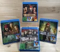 4x Blu-Ray • Fluch der Karibik 1 + 2 + Fremde Gezeiten + Am Ende der Ende #B33