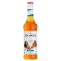 MONIN Karamell Zuckerfrei (1 x 0,7l) – kalorienarmer Caramel Light Sirup – hochwertige Zutat für Kaffee, Cocktails, Milchshakes und Desserts – für Lifestyle und Gesundheitsbewusste