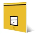 banjado Magnettafel Stahl Quadratisch Briefkasten Gelb, (inkl. 4 Magnete, Quadratische Stahlmagnettafel) weiß 50 cm x 50 cm x 2 cm