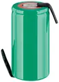 Goobay 72806 Sub-C, 2500 mAh, Lötfahne (Z), Flat-Top PVC 1Z - Nickel-Metallhydri