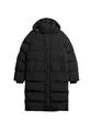 Superdry Herren Lange Steppjacke mit Kapuze Schwarz XXL