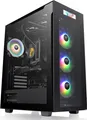 Thermaltake Divider 550 TG Ultra schwarz, Glasfenster