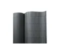 Floordirekt Sichtschutzzaun PVC Grau