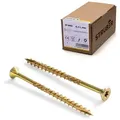 STRÜBER Holzbauschraube Spanplattenschrauben mit Senkkopf und TX-Antrieb 4,0x70mm/200Stück