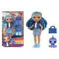 MGA Rainbow High Littles Dolls- Sapphire (Blue) (531197-EUC)